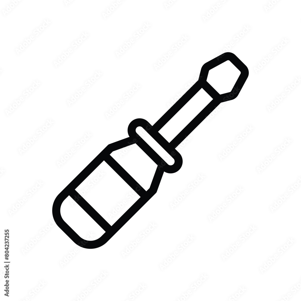 Screwdriver vector icon Screwdriver vector icon