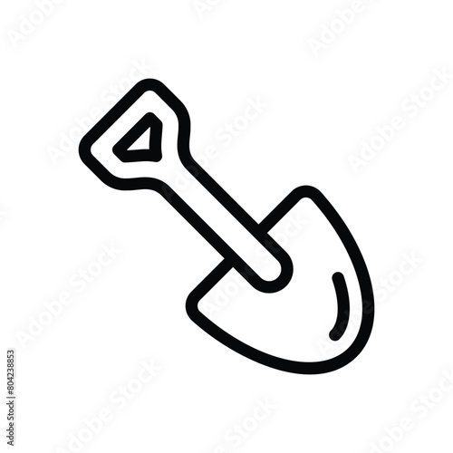 Shovel vector icon