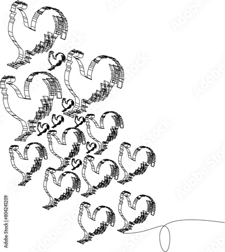 Cock-a-Doodle Dance: Elegant Movements in Nature