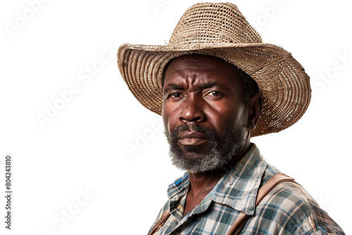 Portrait of an African American Farmer