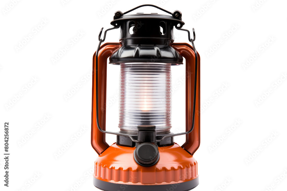 Enigmatic Glow: Orange and Black Lantern on White Background. On a White or Clear Surface PNG Transparent Background. Enigmatic Glow: Orange and Black Lantern on White Background. On a White or Clear Surface PNG Transparent Background.