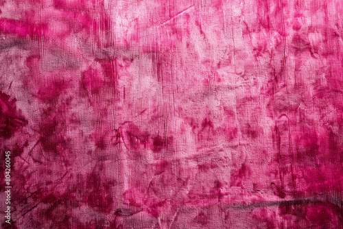 Detailed view of a vibrant pink fabric with textured pattern and soft folds, creating a visually appealing close-up shot