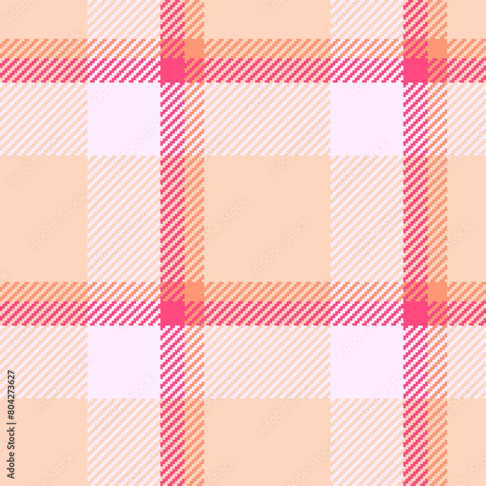 Fabric tartan seamless of plaid check background with a vector texture textile pattern. Fabric tartan seamless of plaid check background with a vector texture textile pattern.
