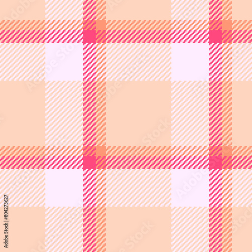 Fabric tartan seamless of plaid check background with a vector texture textile pattern.