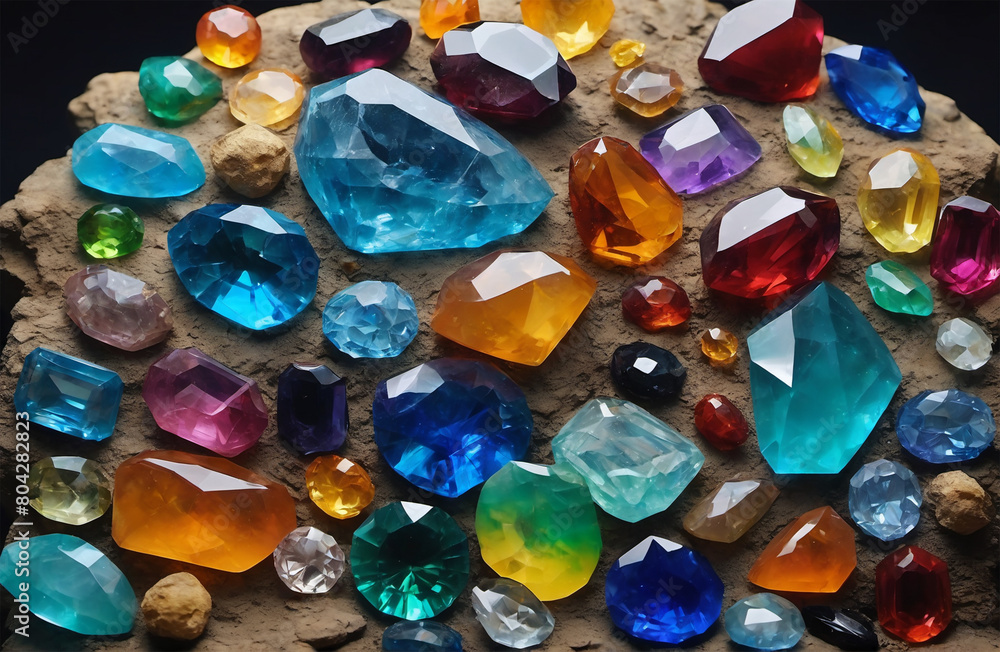 set of gemstones set of gemstones