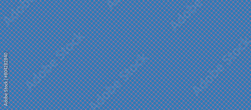 A blue background with a subtle grid pattern.