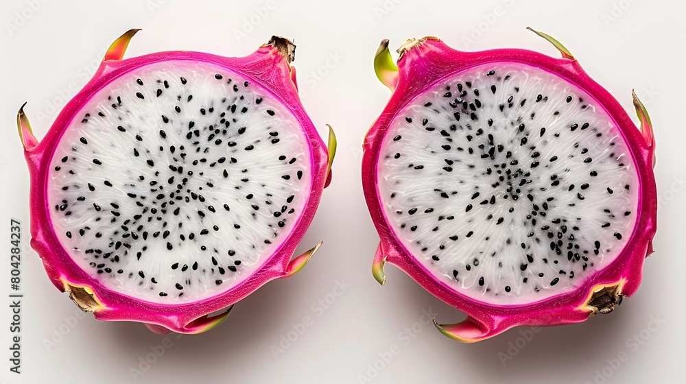 dragon fruit isolated on white dragon fruit isolated on white