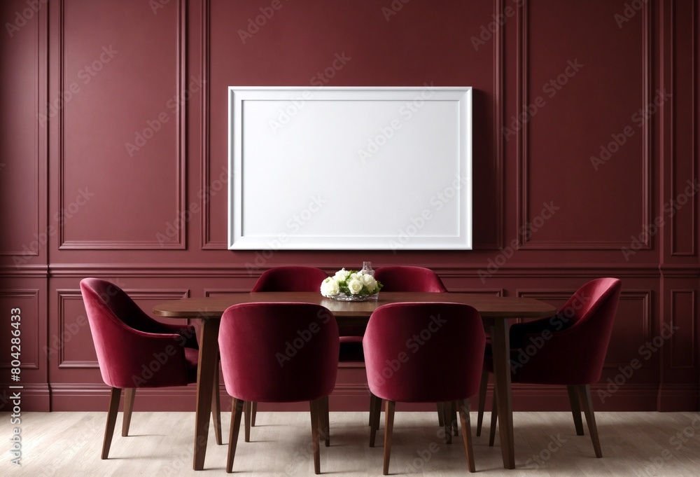 Picture frame mockup for home interior design Picture frame mockup for home interior design