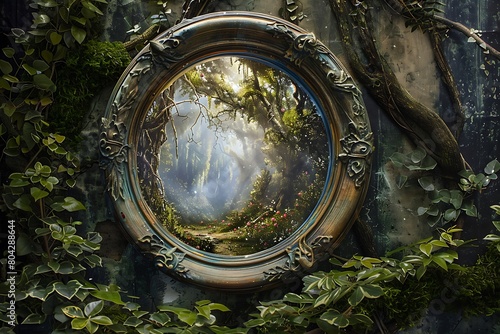 The Enchanted Mirror - A magic mirror for dreams .
