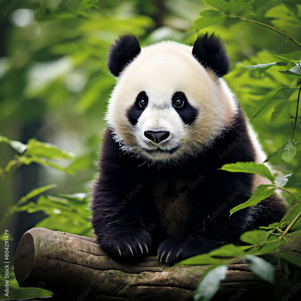 Obraz premium giant panda bear