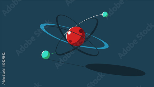 Clinging to the outer orbit of the atom a tiny symbol of failure shines brightly casting a shadow over the other electrons..