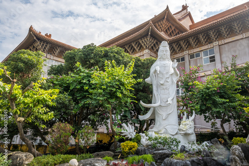 Fo Guang Shan Buddha Museum in Kaohsiung, Taiwan. photo