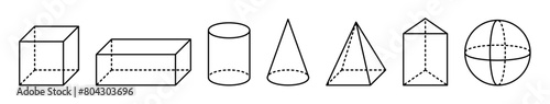 vector collection of geometric shapes