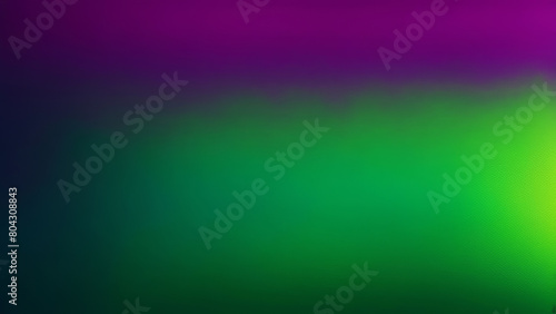 Abstract purple green grainy gradient background dark retro poster header banner backdrop design
