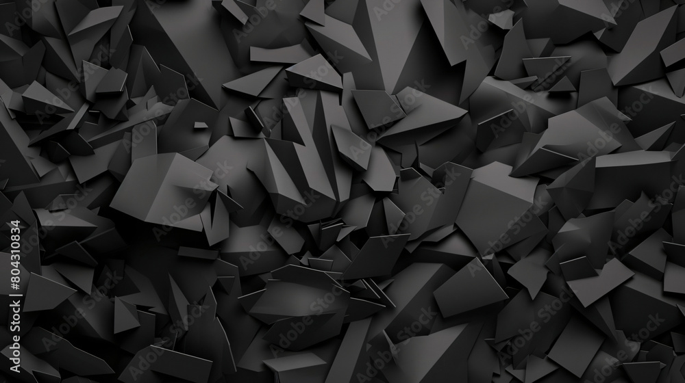 Obraz premium Black military camouflage pattern abstract background