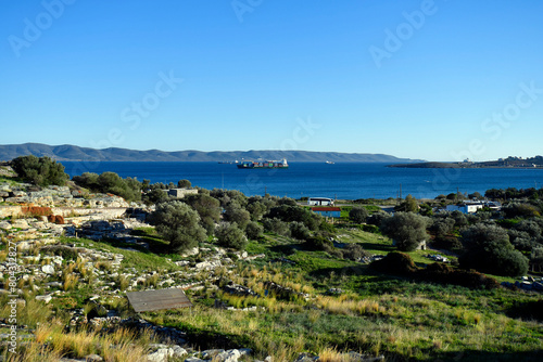 Greece, Lavrio, ancient mining center