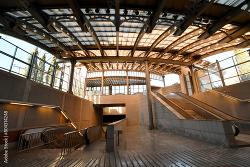 Greece, Athens, Metro Station