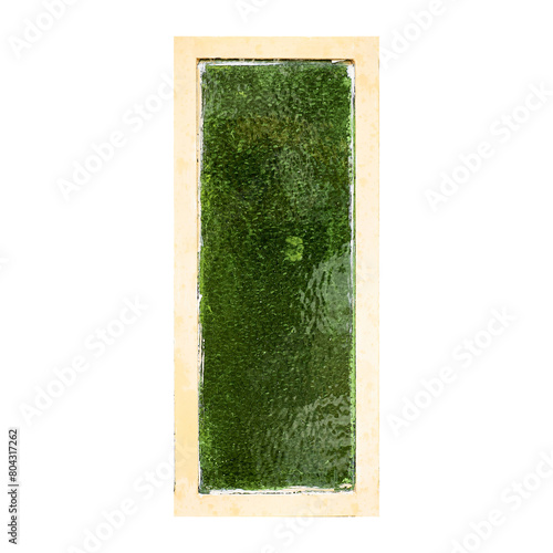 Vintage shabby weathered wooden window