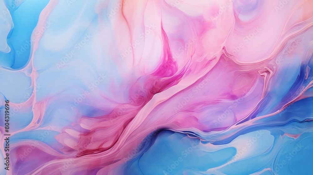 Fototapeta premium Alcohol ink has a transparent color. Abstract marble background with many colors. Create wrapping paper and wallpaper designs. acrylic paint mixture. Contemporary fluid painting