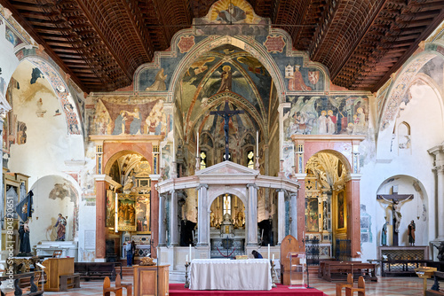 Verona Veneto Italy. San Fermo Maggiore Church © Marco