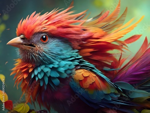 Wallpaper Mural red and blue macaw Torontodigital.ca