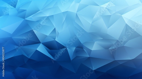 background in blue low poly