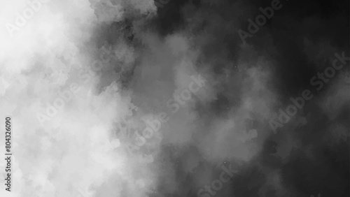 The surreal interplay of mist and light shaping shadowy patterns in a textured expanse

