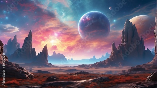 alien planet earth Alien World Mysteries of the Cosmos © Dove