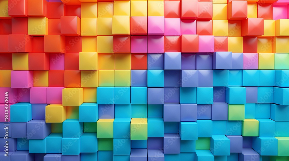 Background with multicolored plastic blocks Background with multicolored plastic blocks