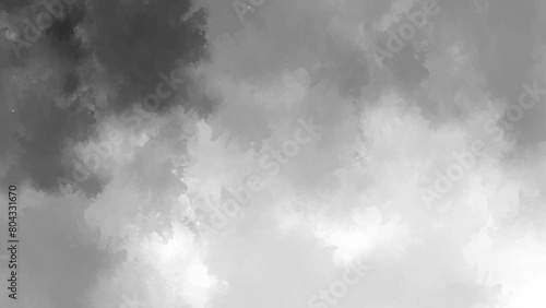 A tranquil display of smoky patterns drifting into an enigmatic and shadowy horizon


