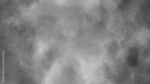 Grey grunge abstract smoke cloud overlay dust explosion mist, fog, vapour, grain sand texture vintage vector background.
