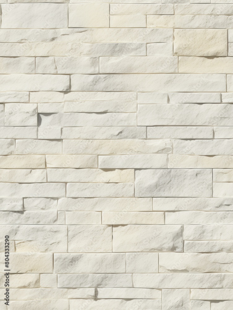 Obraz premium White Bricks Wall Texture Background