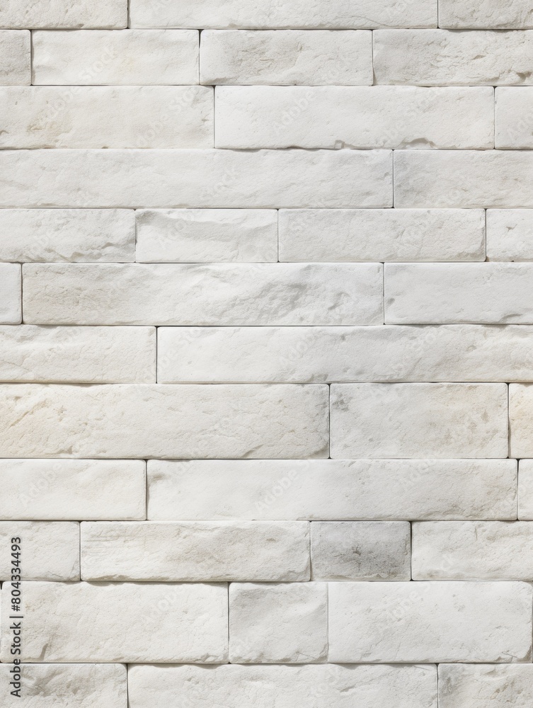 Fototapeta premium White Bricks Wall Texture Background