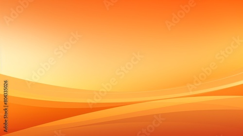 Orange and Yellow Background With Wavy Lines