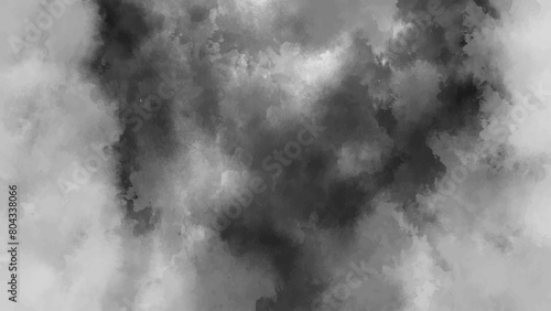 Grey abstract grunge smoke cloud overlay mist fog dust explosion vintage background.