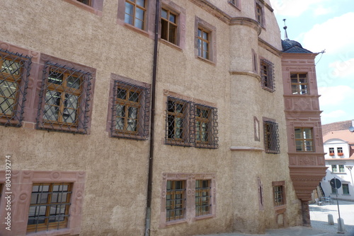 Obraz na płótnie Neues Schloss in Sangerhausen w salonie