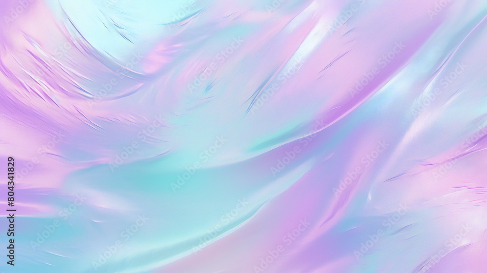 modern, abstract holographic background. Genuine texture with imperfections and scuffs in the colors mint, pink, and pastel violet modern, abstract holographic background. Genuine texture with imperfections and scuffs in the colors mint, pink, and pastel violet
