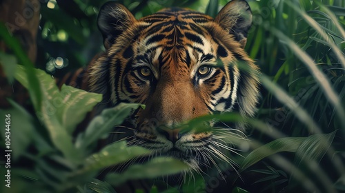Tiger in the Jungle © Muhammad