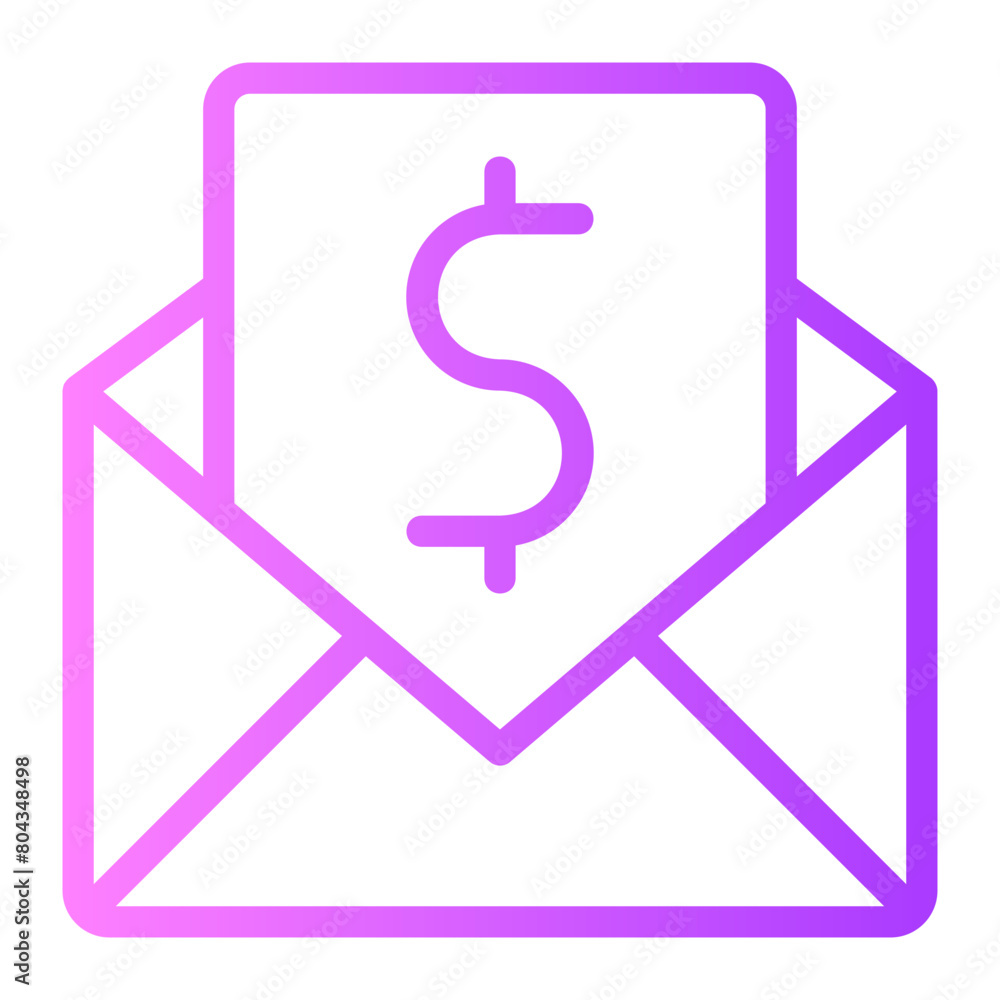 mail gradient icon mail gradient icon