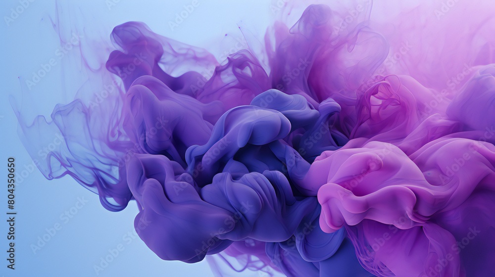 Fototapeta premium Purple and blue cloud abstraction