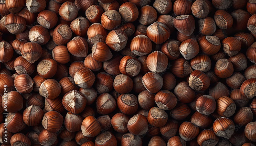 hazelnuts background hazelnuts background