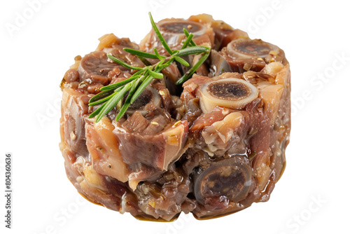 Osso buco isolated on transparent background