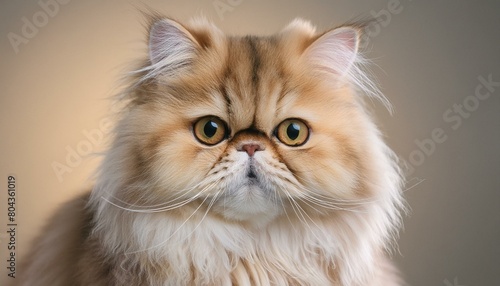 Persian cat close-up portrait