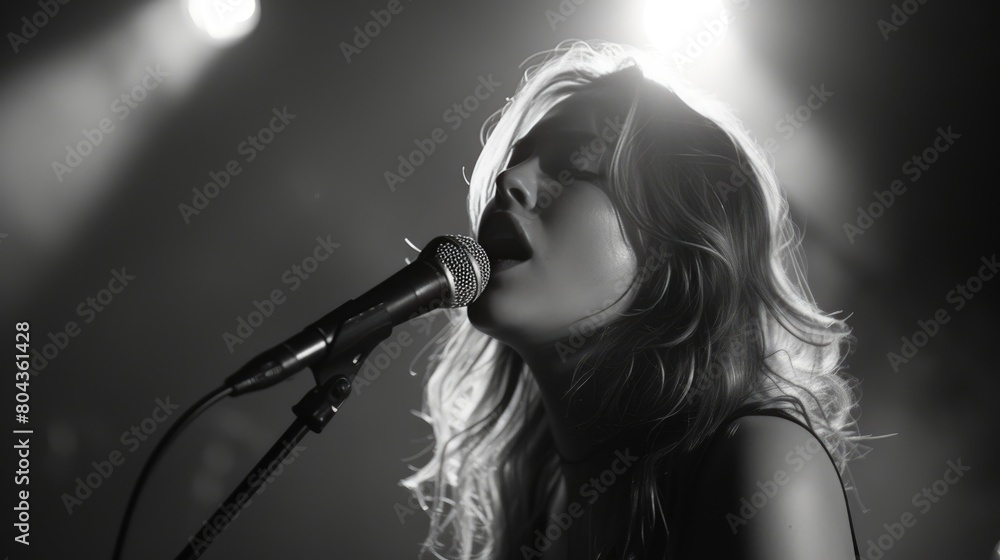 Captivating Performance: Girl Singing Live Captivating Performance: Girl Singing Live