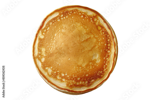 Delicious pan cake isolated on transparent background