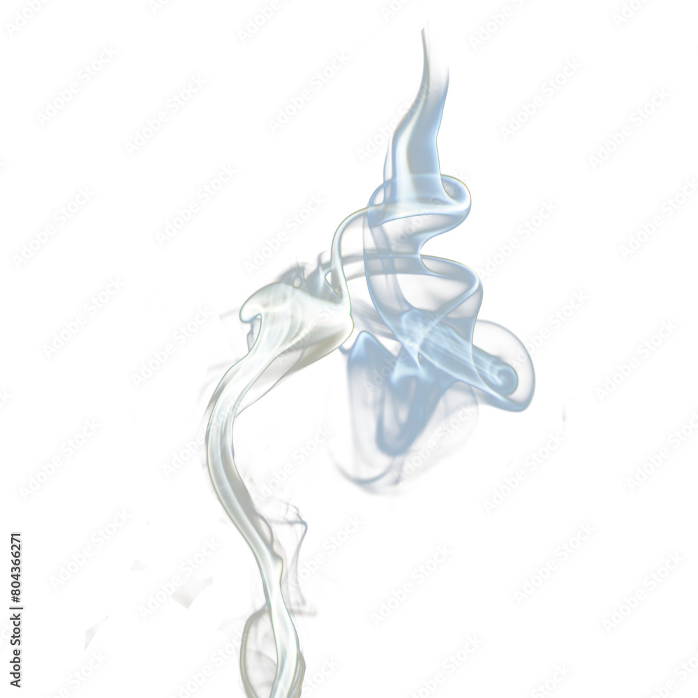 Fototapeta premium texture with smoke silhouette