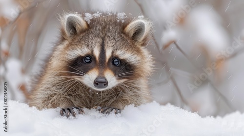 Baby Raccoon, Minnesota, USA Genrative AI