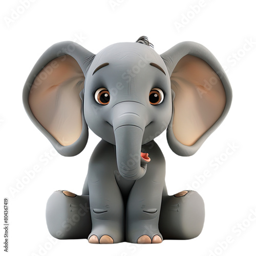 3d elephant 