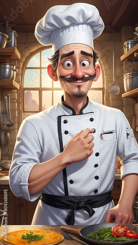 chef in uniform