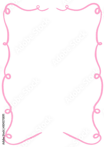 Coquette Theme Doodle Illustrations fit for invitation wedding birthday bachelorette party hens girls 